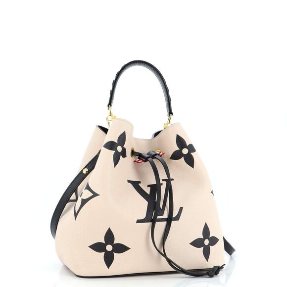 Louis Vuitton NeoNoe Handbag Limited Edition Crafty Monogram Empreinte Giant MM - Picture 5 of 15